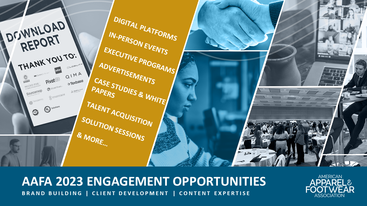 Cover of the AAFA 2023 Engagement Opportunites Kit